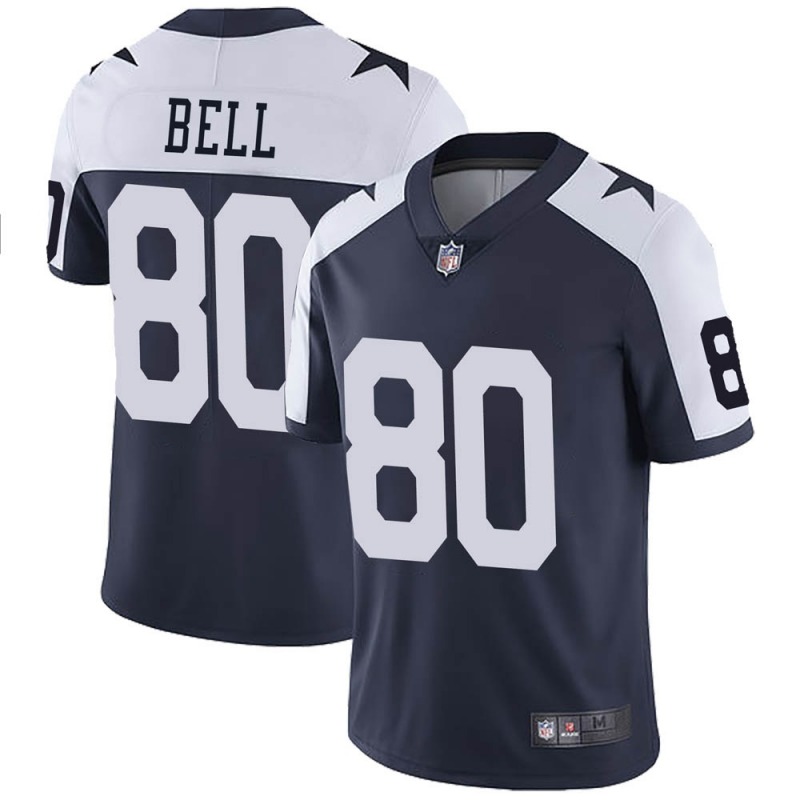 2020 Nike NFL Youth Dallas Cowboys #80 Blake Bell Navy Limited Alternate Vapor Untouchable Jersey->youth nfl jersey->Youth Jersey